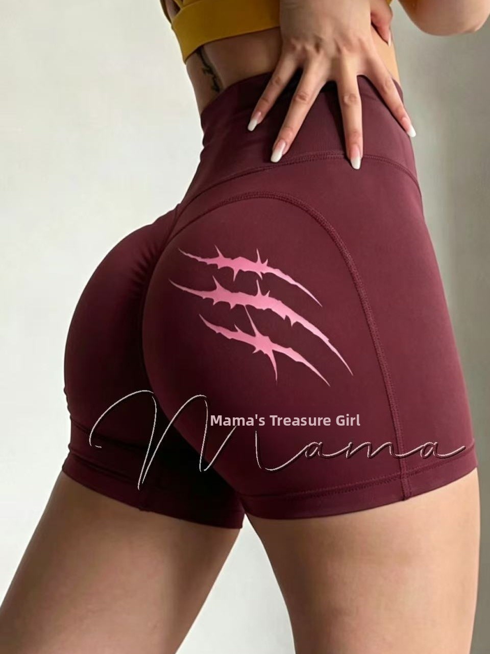 Yoga Fitness Power Yoga - Power Training High Waist Yoga Shorts