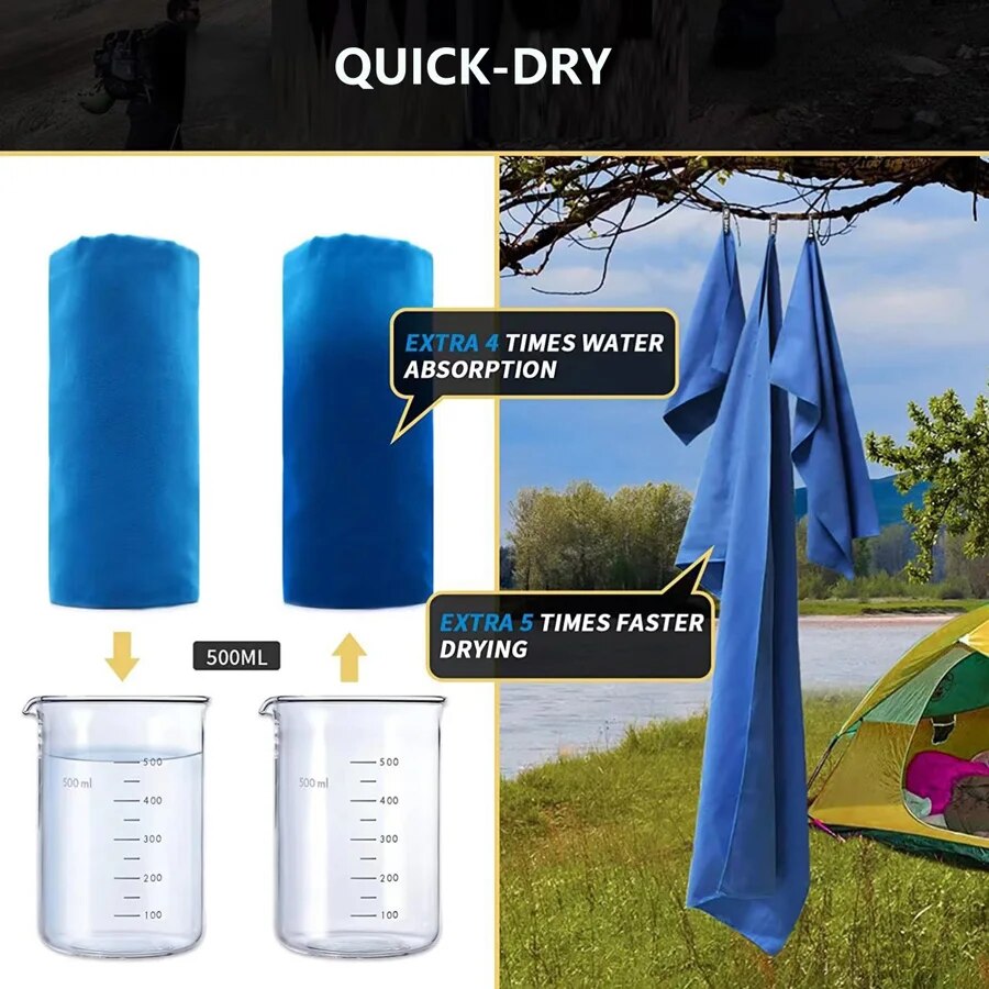 Yoga Fitness Machine - Quick-Dry Sports Towel 40X80/76X152CM Microfiber Running