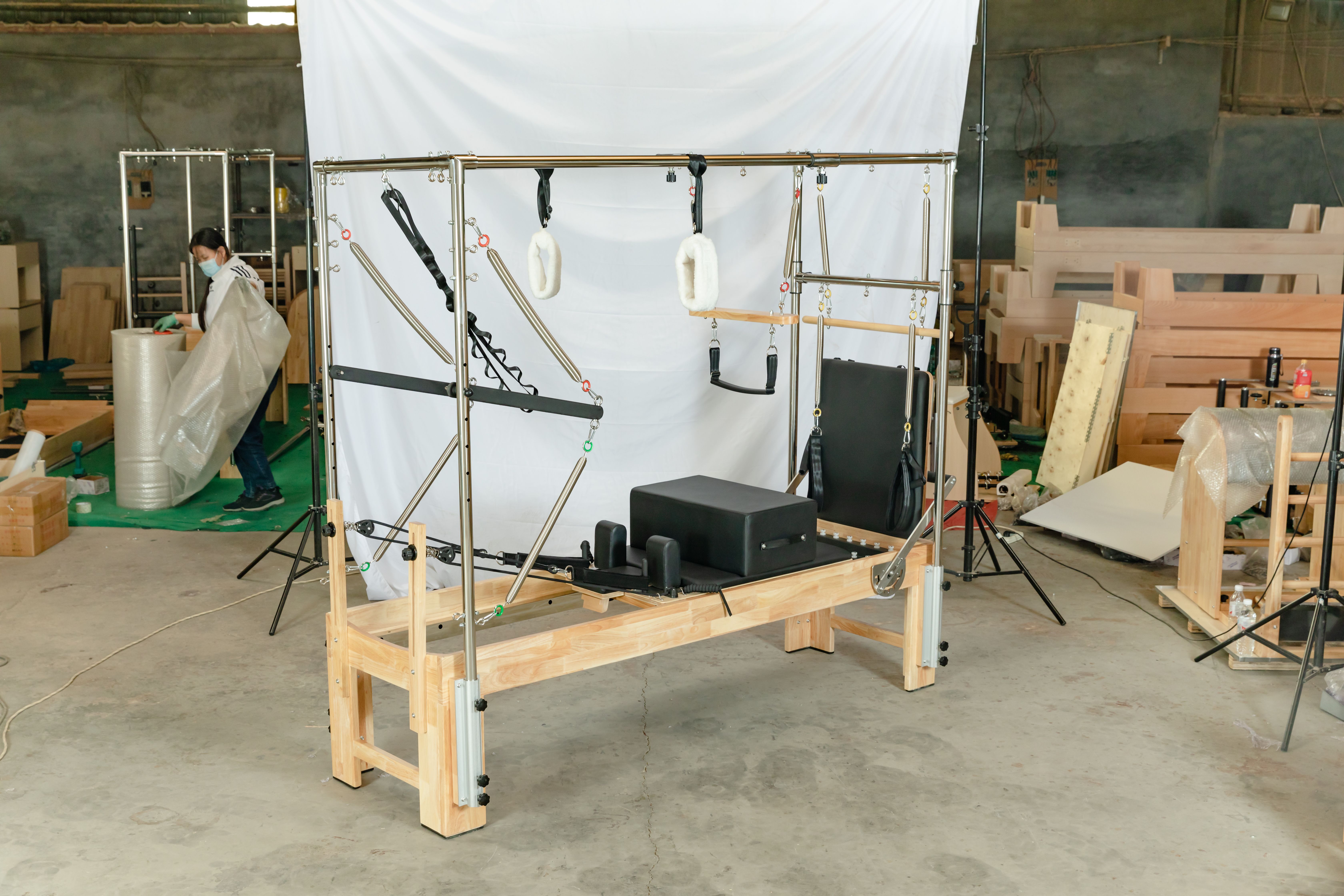 Classical Elevated Bed Home Gy - Yoga Fitness Machine ulasan dan harga