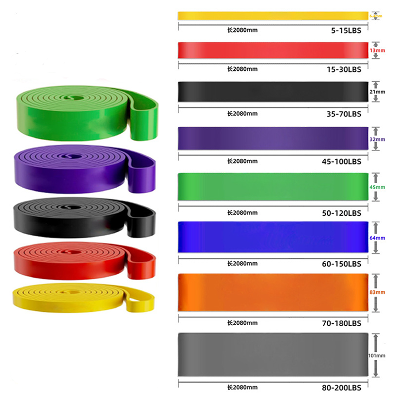 Resistance Bands Exercise Elas - Yoga Fitness Power Yoga ulasan dan harga