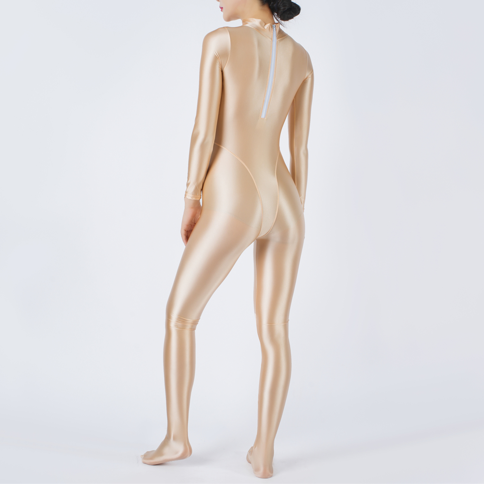 Womens Oil Glossy Bodysuit Sol - Yoga Fitness Fit Club ulasan dan harga